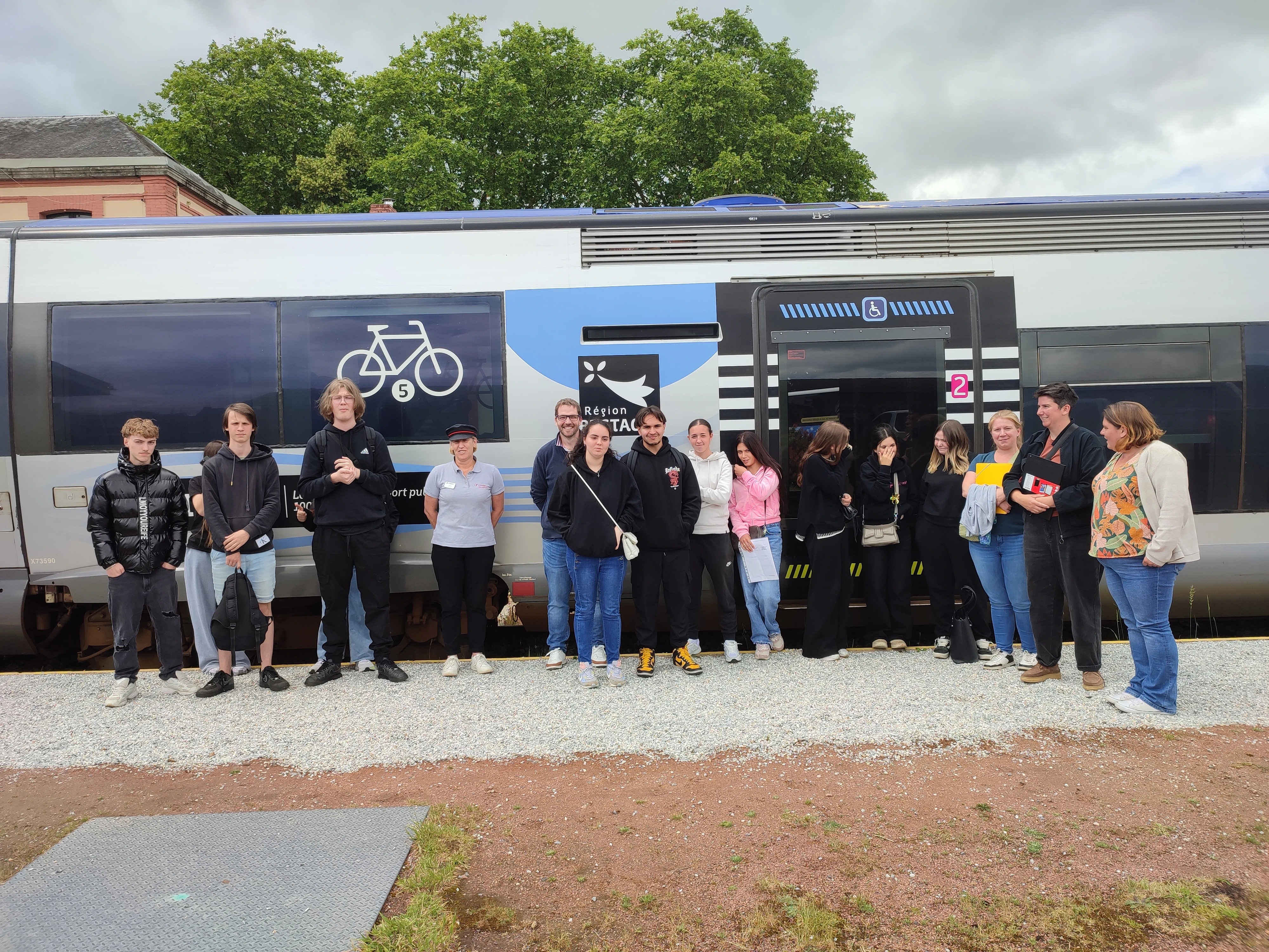 Avec les groupes Prépa Avenir de Carhaix et Gourin